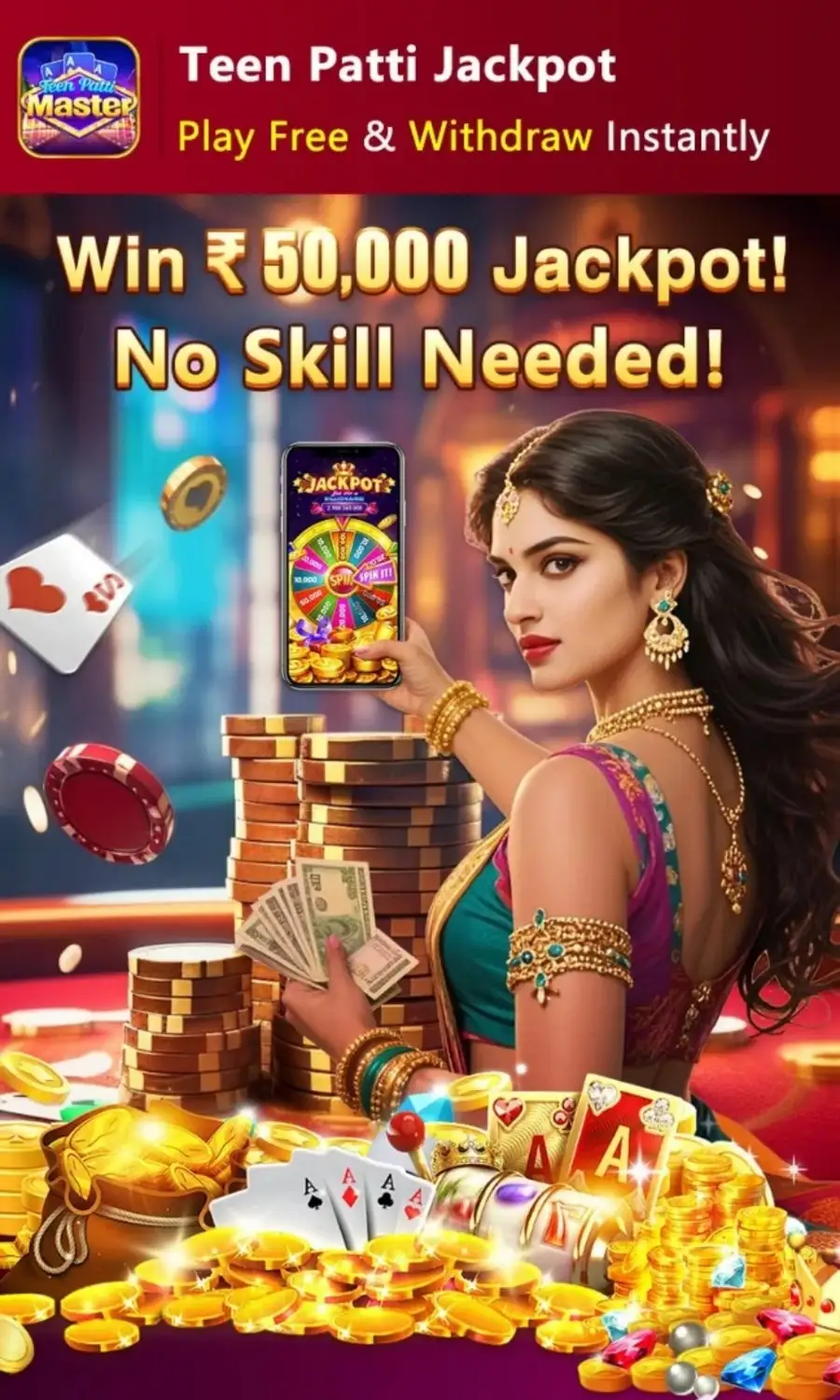 Teen Patti Master promotional jackpot highlight